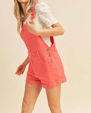 &Merci - Denim Short Overalls