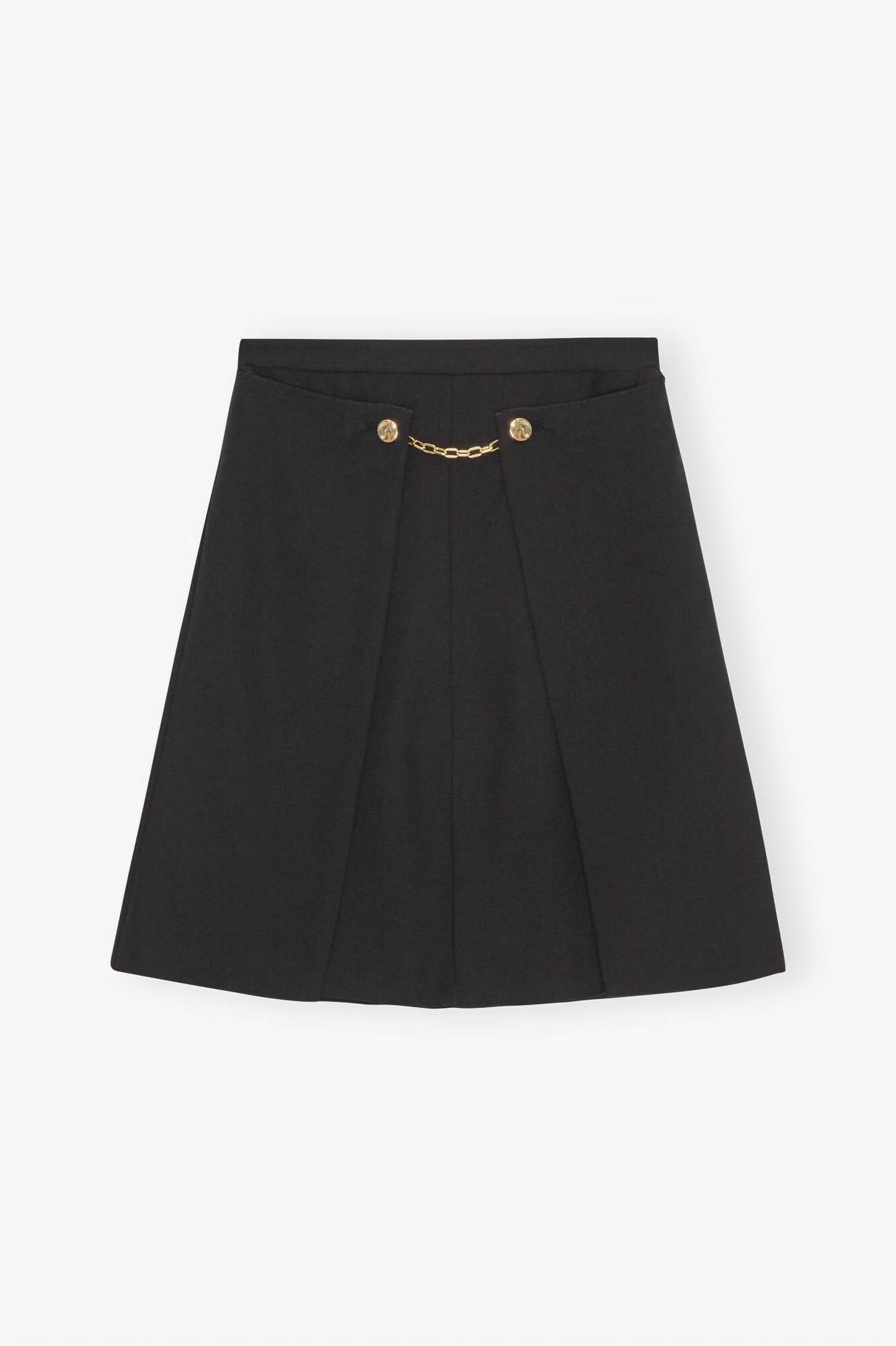 Ganni - Light Twill Suiting Skirt
