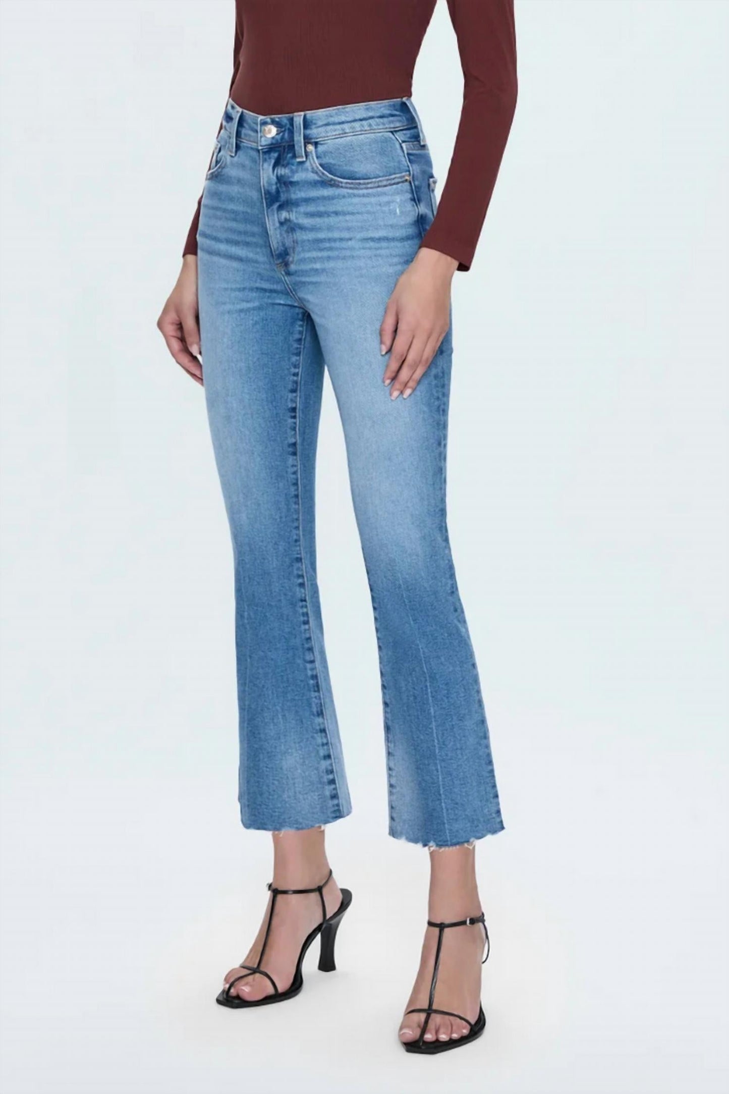 Pistola - Lennon High Rise Crop Boot-cut Jean