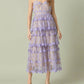 Endless Rose - Crochet Layered Midi Dress