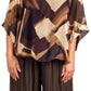 Gigi Moda - Coletta Brushstroke Silk Top