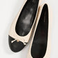 Tory Burch - Women's Cap Toe Quilted Ballet Shoes