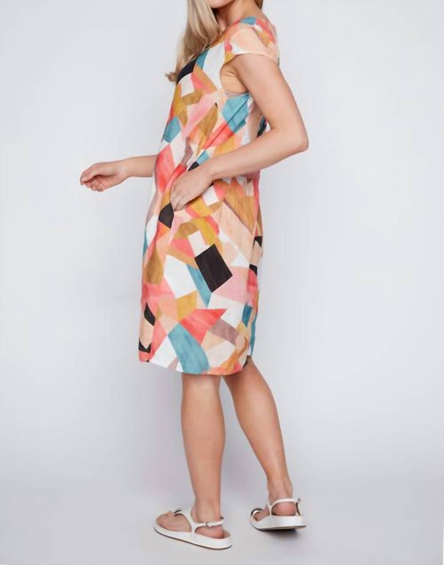 Spanner - Linen Shift Dress