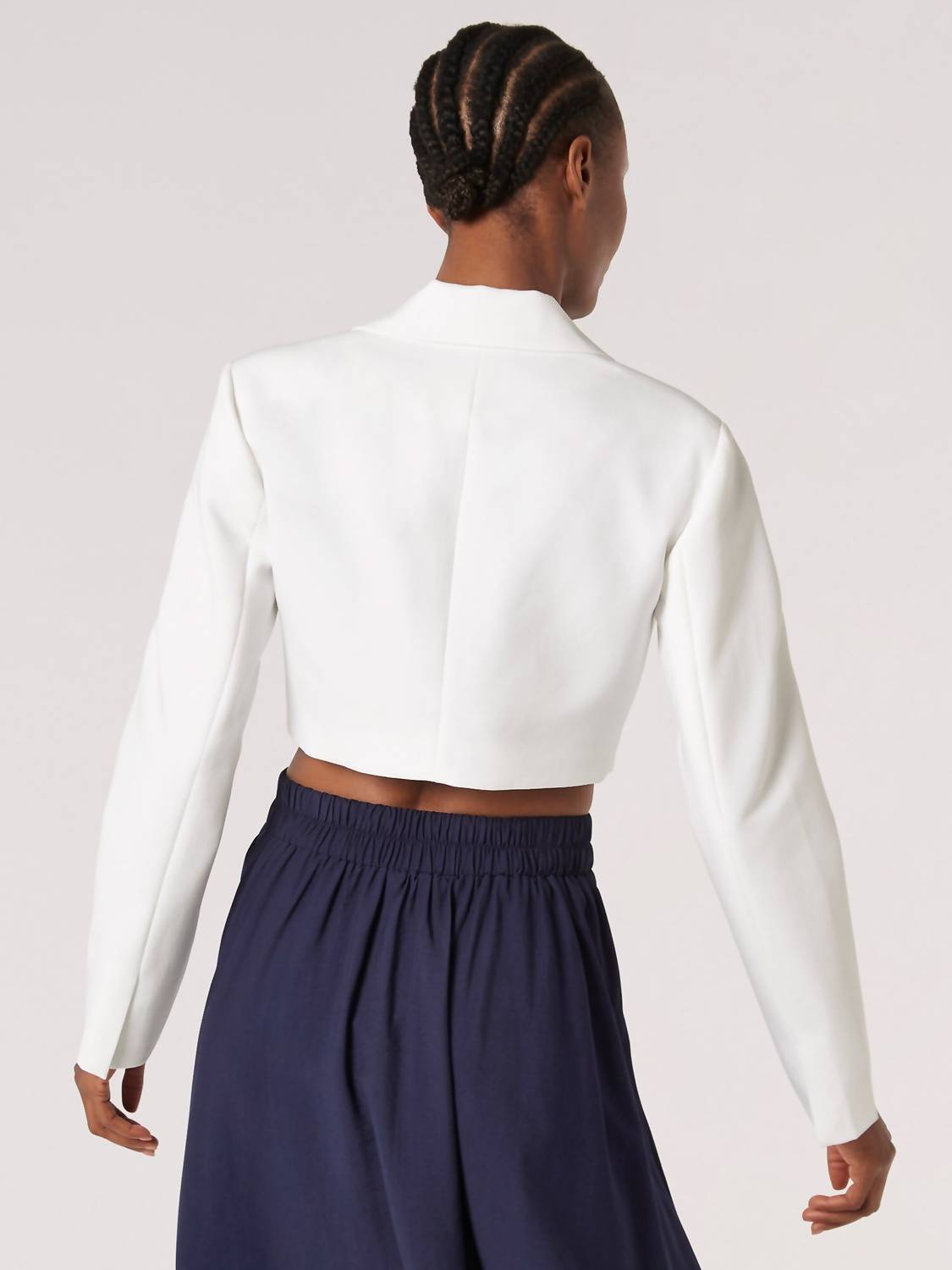 Apricot - Cropped Blazer