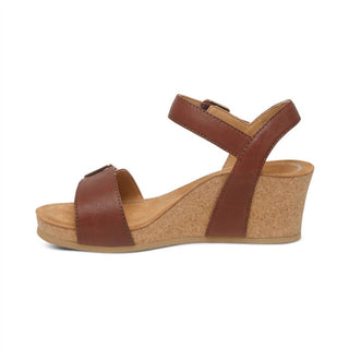 Aetrex - LEXA QUARTER STRAP WEDGE SANDAL