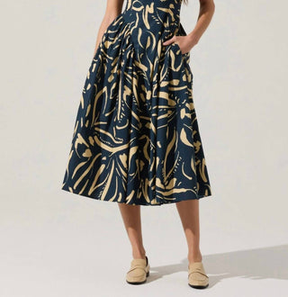 Astr - Vinya Drop Waist Midi Dress