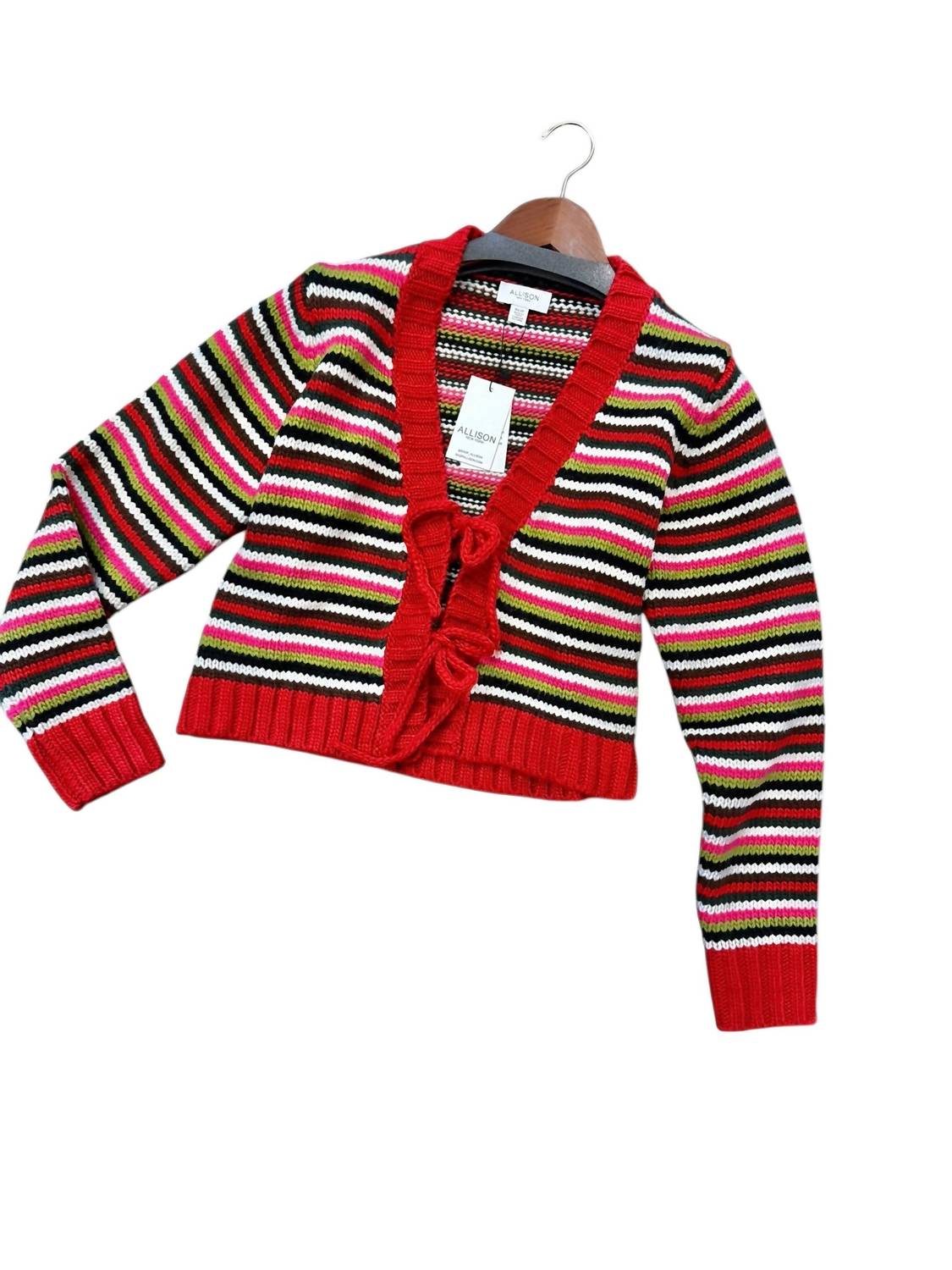 Allison New York - Hailey Striped Cardigan