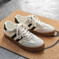 Little Daisy Closet - Women's Vintage Stripe Lace-up Flat Sneakers