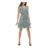 tommy-hilfiger-womens-navy-floral-cap-sleeve-fit-flare-dress