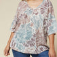 Entro - Tie Dye Starburst Top