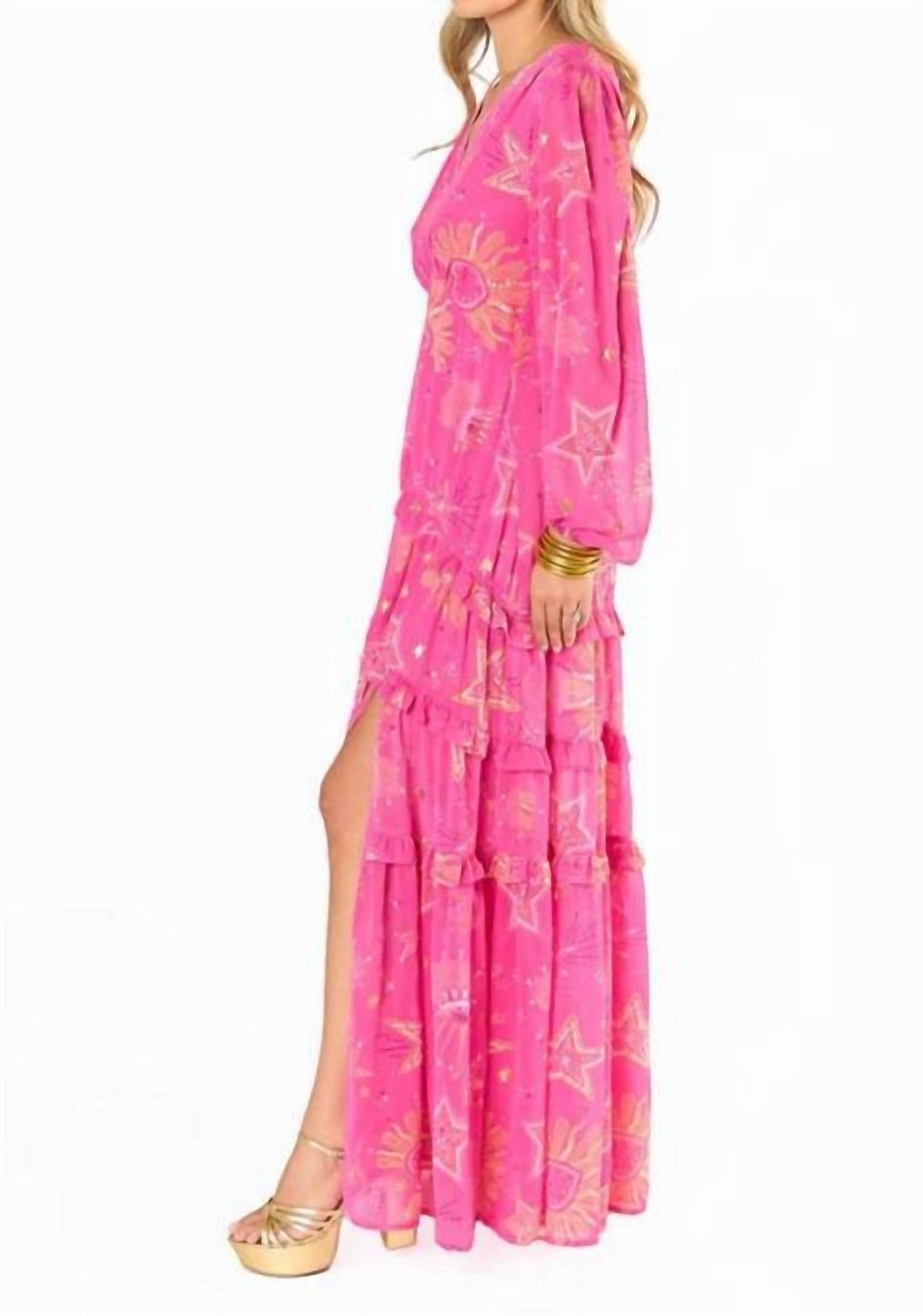 Buddylove - Zodiak Printed Maxi Dress
