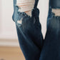 Judy Blue - High Rise Control Top Distressed Flare Jean