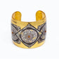 Avenue Chic - Gold Leaf Moors Cuff