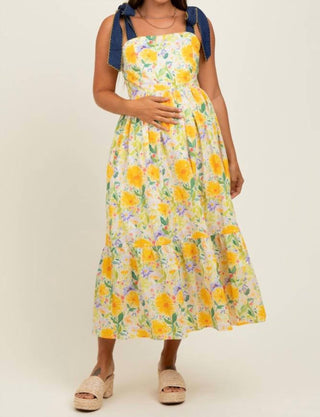 Entro - Summer Petals Maxi Dress