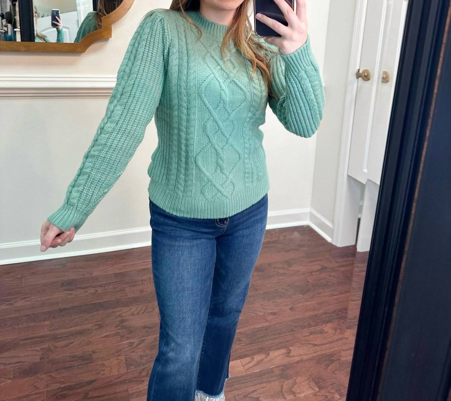 &Merci - Cable Knit Sweater