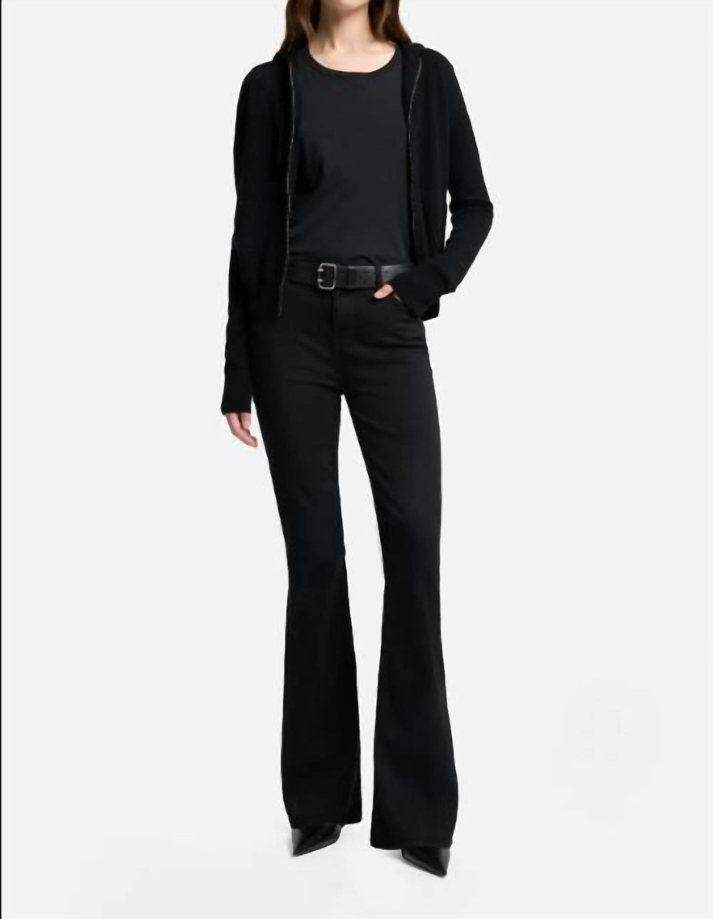 7 For All Mankind - High Waist Alii Bootcut Jeans