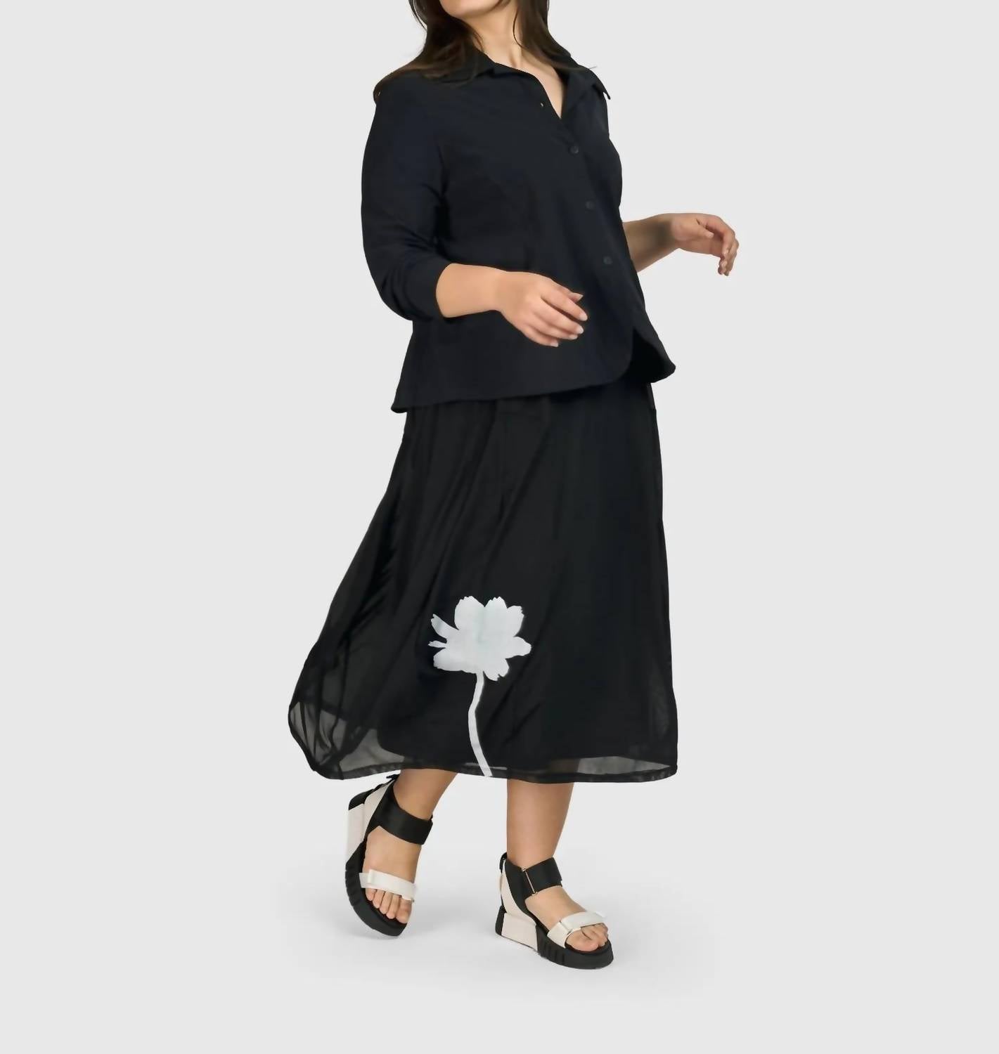Alembika - Tekbika Antoinette Flared Cocoon Skirt