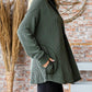 7Th Ray - Plus Size Ribbed Button-front Cozy Cardigan