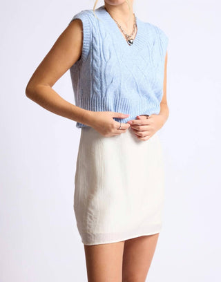 Sage The Label - Clarke Knit Sweater Vest