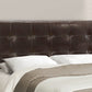 Transitional Upholstered Bed Frame