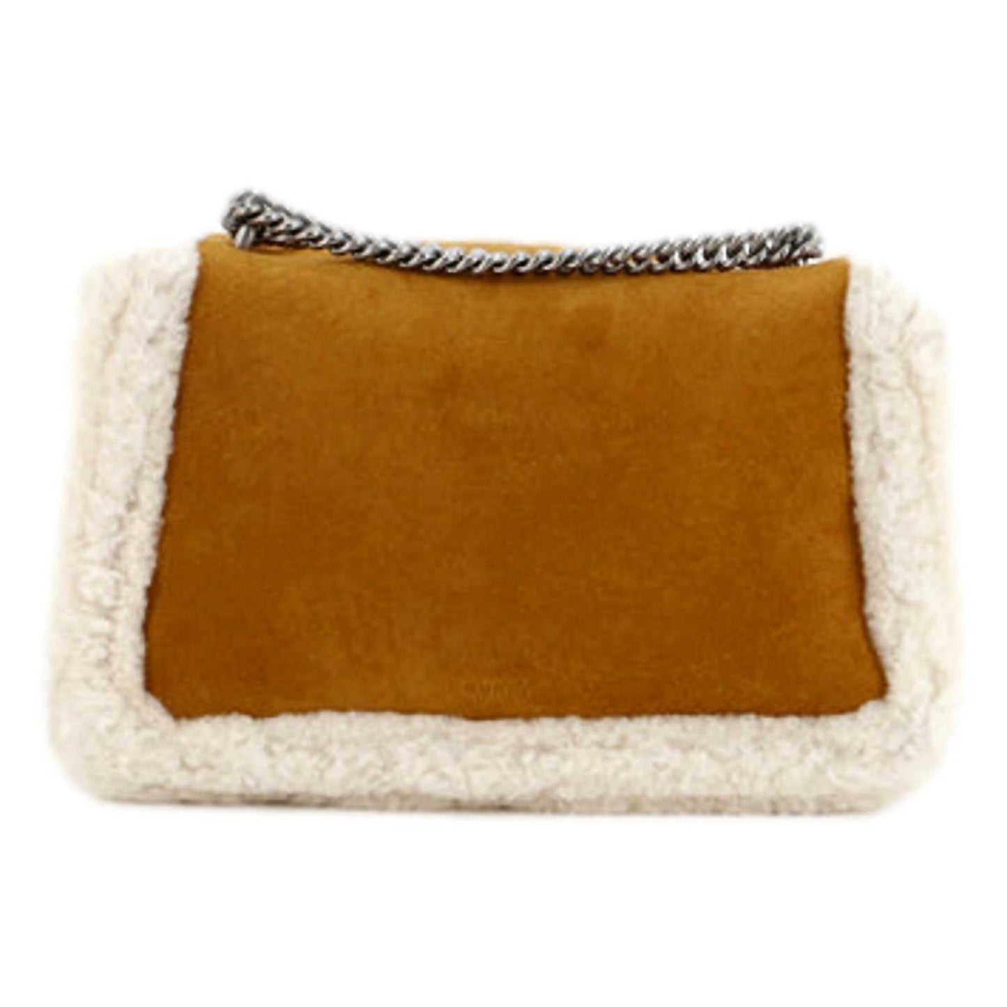 Gucci - Dionysus Suede With Shearling Medium Bag