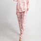 143 Story - Pink Camo Lounging Top