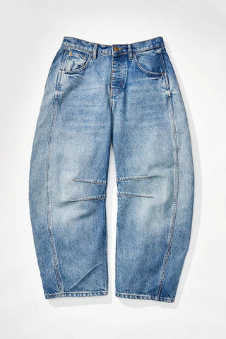 Free People - Good Luck Mid Rise Barrel Jeans