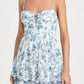 Alice + Olivia - Daisy Tiered Ruffle Mini Dress