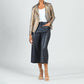 Clara Sunwoo - Metallic Liquid Leather Textured Signature Jacket