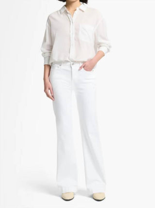 7 For All Mankind - Dojo Tailorless Wide Leg Denim Jean