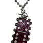 J.Coons - Women's Domino Glittered Necklace