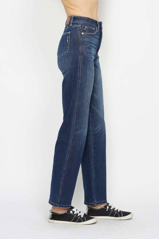 Judy Blue - High Waist Tummy Control Wide Leg Jeans