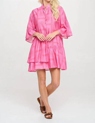 Meet Me In Santorini - Button Down Shirt Dress