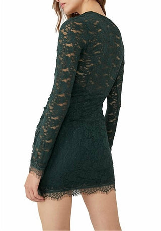 Free People - PEARL LACE MINI DRESS
