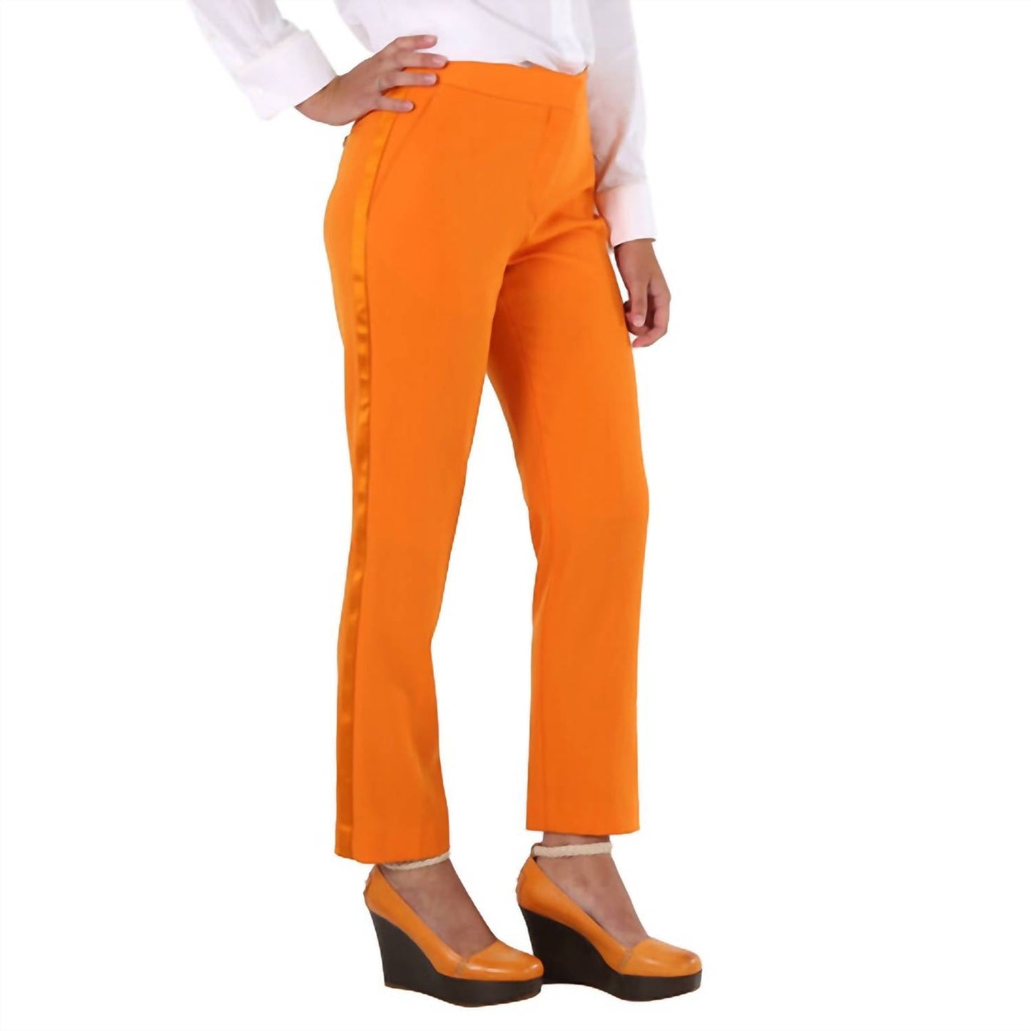 Burberry - Aimi Mid-rise Tailored Trousers