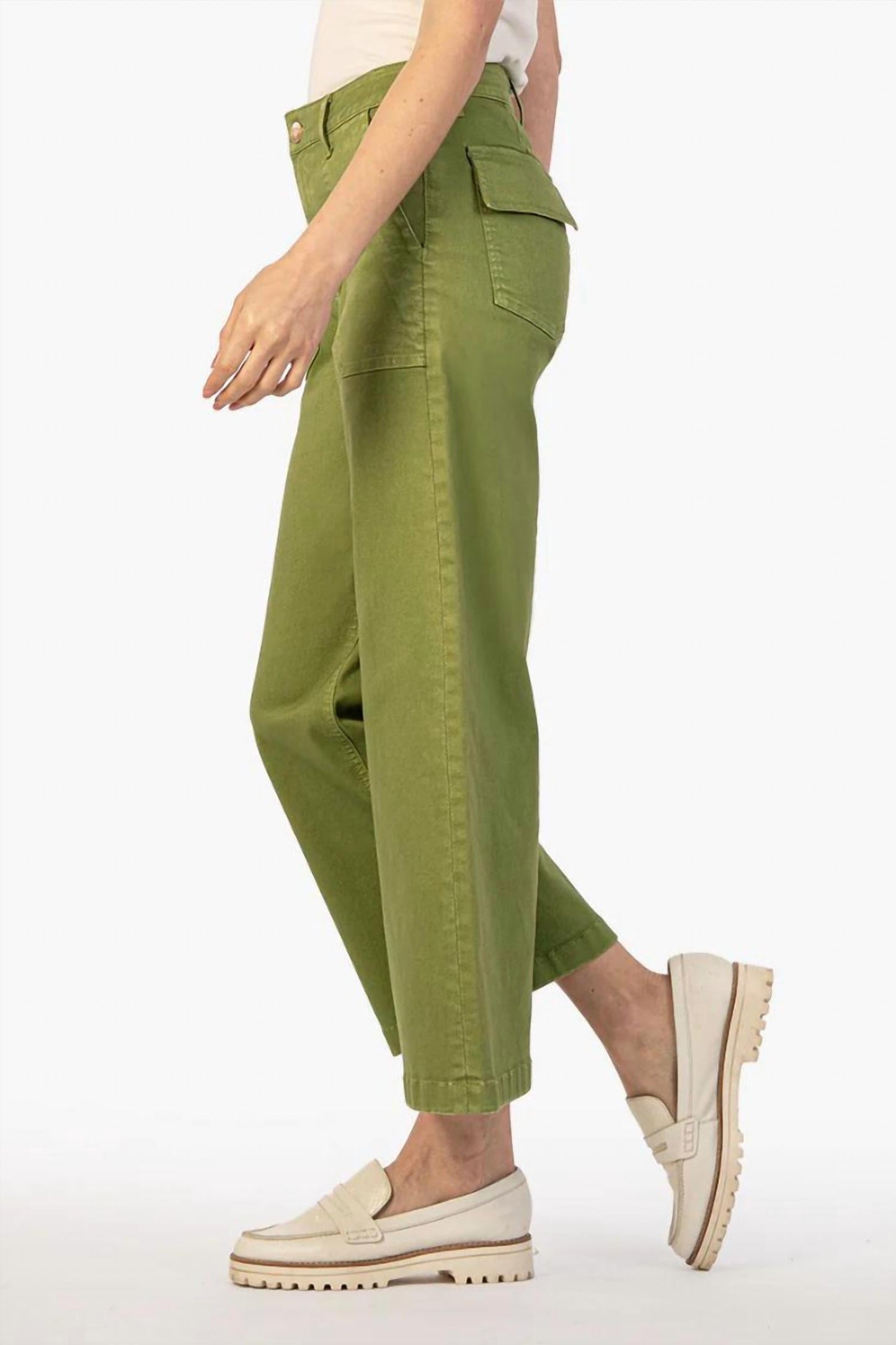 Kut From The Kloth - Charlotte Wide Leg Crop Pants