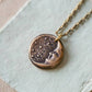 Bella Vita Jewelry - Women's Heirloom Moon And Stars Button Necklace