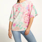 Fdj - Printed 3/4 Sleeves Top