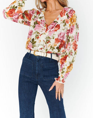 Show Me Your Mumu - Lydia Ruffle Top