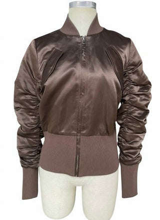 Rossario George - Women's Aviatrix Bomber Jacket