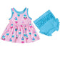 Birdie Bean - Sailor Peplum Dress Set