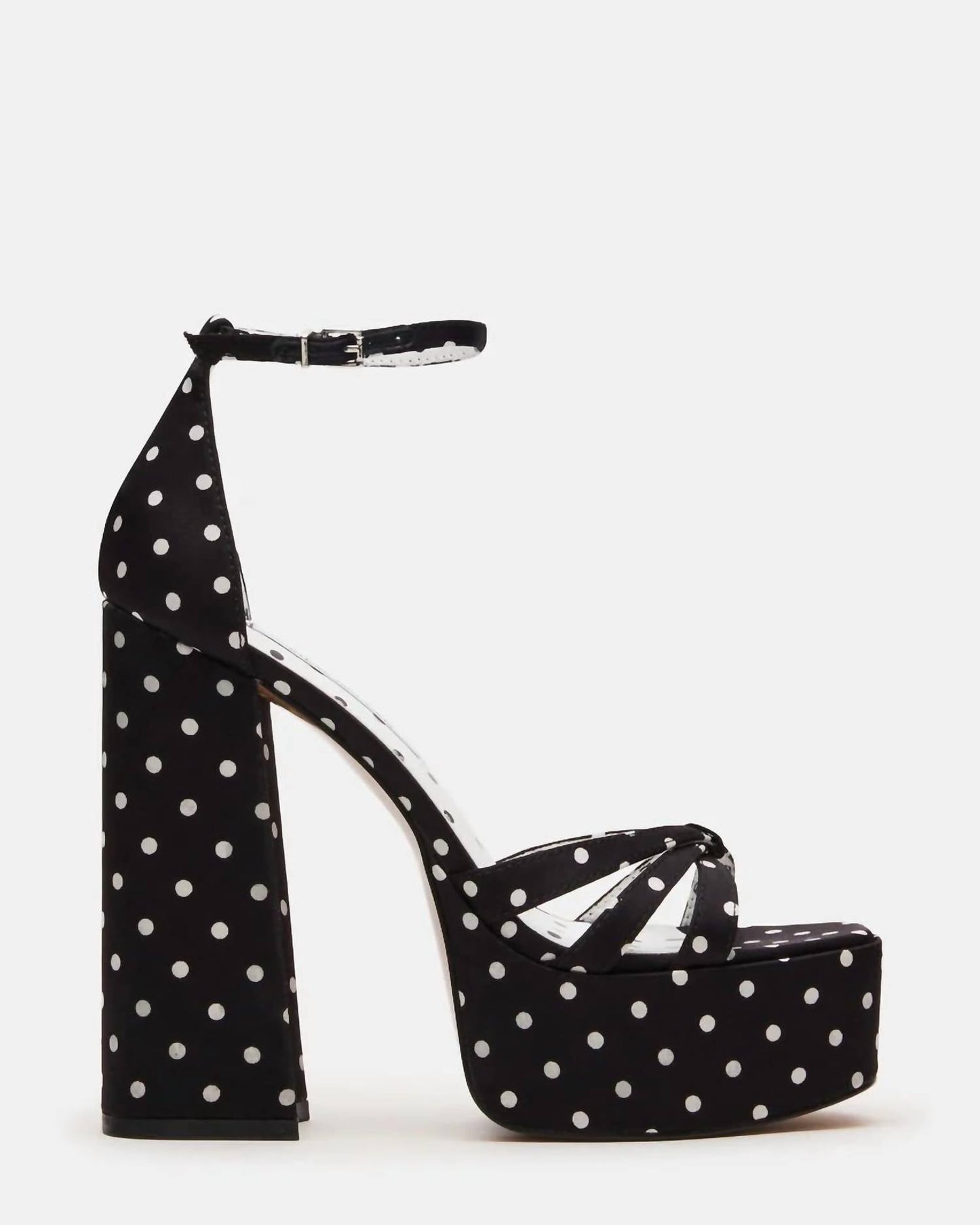 Steve Madden - Women's Retro Strappy Block Heel Platform Dress Sandals