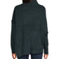 Elan - Turtleneck Long Sleeve Asymetrical Sweater