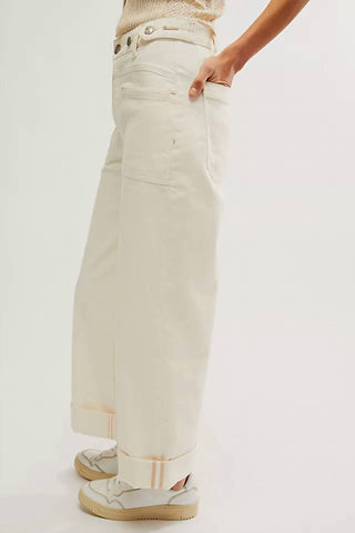 Free People - Flair Cuffed Jean