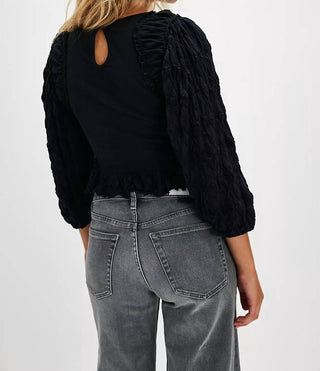 Free People - Oliva Balloon Sleeve Top