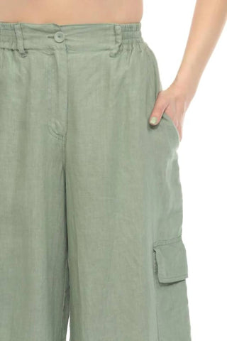 Johnny Was - DRAWSTRING HEM CARGO PANT MARISOL