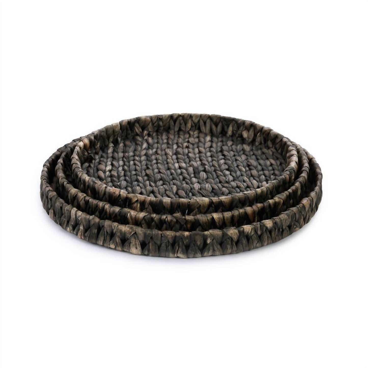 Demdaco - Braided Tray Baskets - Set of 3