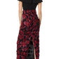 Adrianna Papell - Embroidered Off-the-shoulder Short Sleeve Bodice Gown