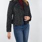 Frank Lyman - SPARKLE Woven Jacket-Black/Multi