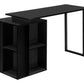 Computer Desk with Left/Right Setup and Storage Shelves